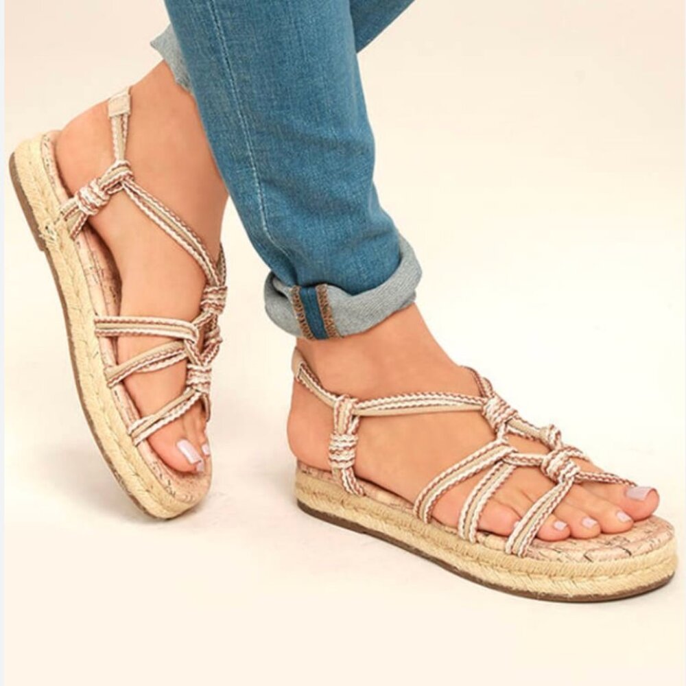 Circus by Sam Edelman Flatform Espadrilles Sandals - Size 9.5